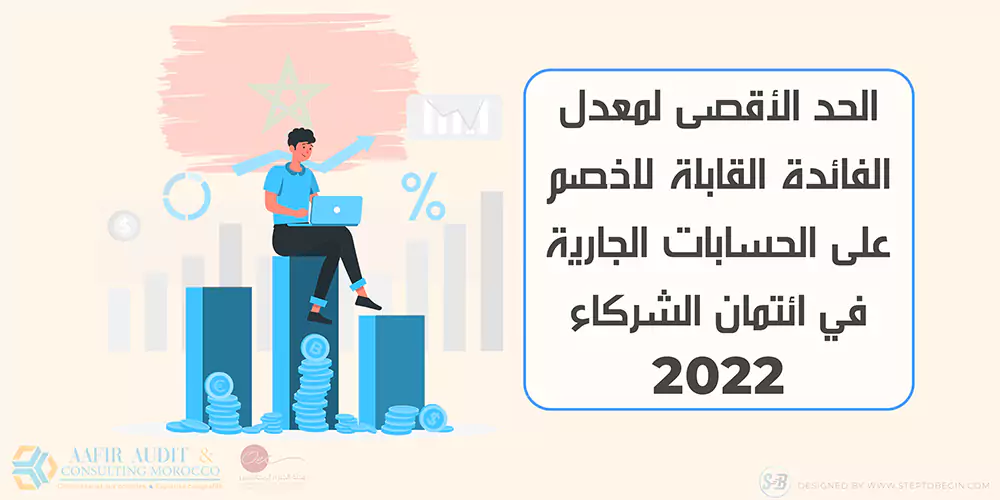 الحد الأقصى لمعدل الفائدة القابلة للخصم على دائني الحساب الجاري للشركات الزميلة 2022