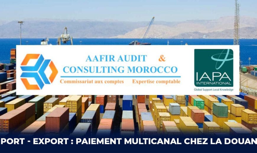 Import – Export : Paiement multicanal chez la douane