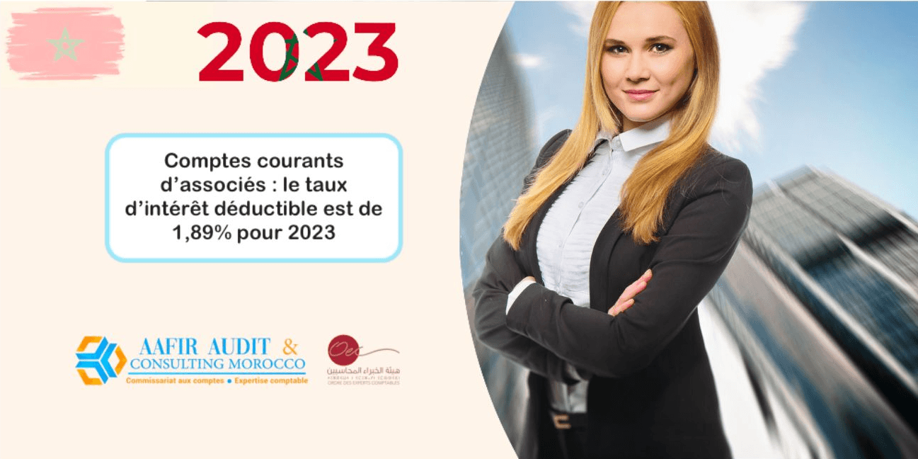 Comptes courants d&rsquo;associés : taux déductible 1,89% en 2023
